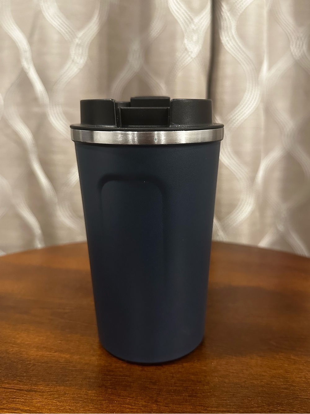 Blue Stainless Steel Insulated Travel Coffee Mug - Picture 3 of 9